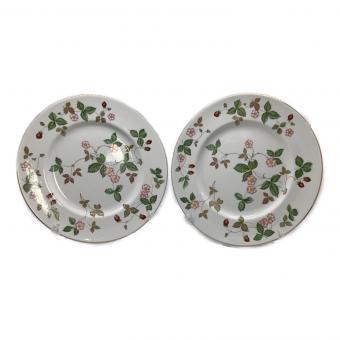 Wedgwood (ウェッジウッド) 27cmプレート ワイルドストロベリー　2Pセット