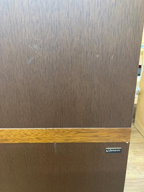 マルニ木工 (マルニモッコウ) 食器棚 87 ブラウン