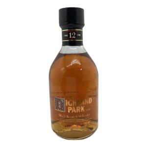 Highland Park（ハイランドパーク） スコッチウイスキー シルクプリント　12年　750ml　オールドボトル