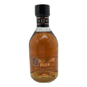 Highland Park（ハイランドパーク） スコッチウイスキー シルクプリント　12年　750ml　オールドボトル