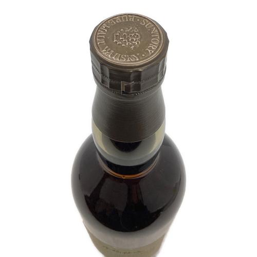 サントリー ピュアモルト ジャパニーズウィスキー 木桶仕込　1981年 直火蒸留 750ml