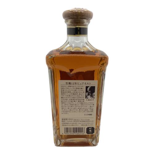 ニッカウヰスキー（ニッカウイスキー） ジャパニーズウィスキー 竹鶴 12年 ピュアモルト 660ml