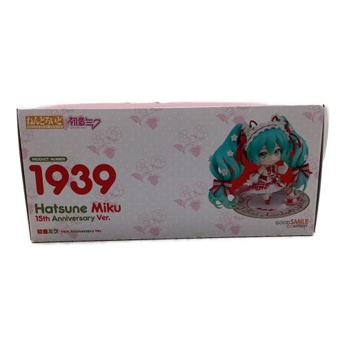 GOODSMILE COMPANY（グッドスマイルカンパニー） ヌイグルミマスコット ねんどろいど 初音ミク 15th ANNIVERSARY VER