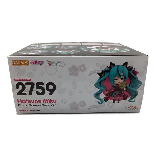 GOOD SMILE COMPANY（グッドスマイルカンパニー） ねんどろいど 初音ミク BLACK MANEKI MIKU VER. フィギュア