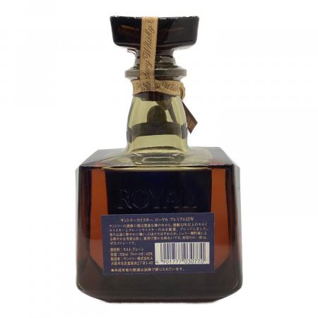 サントリーローヤル プレミアム 12年 720ml サントリー ウイスキー ROYAL ローヤル プレミアム 12年 ブルーラベル