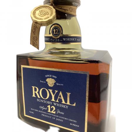 サントリー ウイスキー ROYAL ローヤル プレミアム 12年 ブルーラベル
