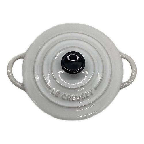 LE CREUSET (ルクルーゼ) ミニラウンド ココットセット ブレー×レッド×ホワイト