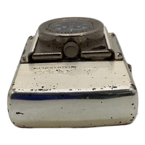 ZIPPO (ジッポ) オイルライター 1997年 時計付  TIME LITE 時計動作しない