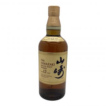 サントリー 山崎 ジャパニーズウィスキー シングルモルトウイスキー　12年 700ml
