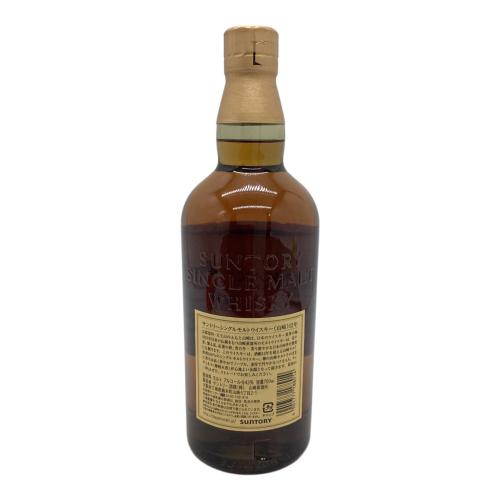 サントリー 山崎 ジャパニーズウィスキー シングルモルトウイスキー　12年 700ml