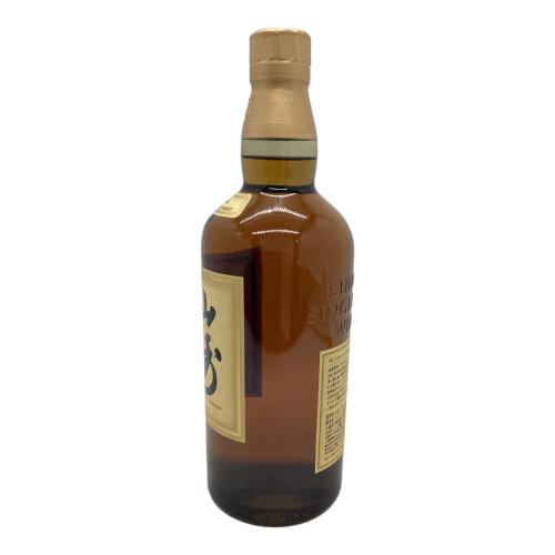 サントリー 山崎 ジャパニーズウィスキー シングルモルトウイスキー　12年 700ml