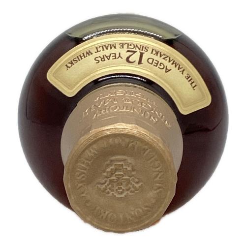 サントリー 山崎 ジャパニーズウィスキー シングルモルトウイスキー　12年 700ml