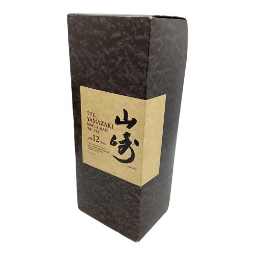 サントリー 山崎 ジャパニーズウィスキー シングルモルトウイスキー　12年 700ml