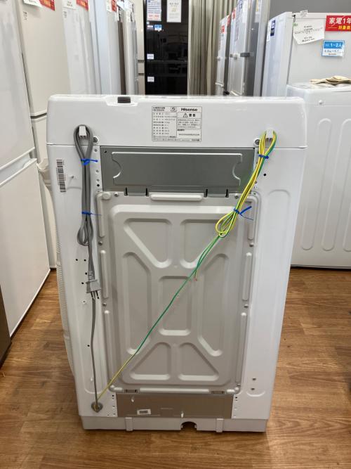 Hisense (ハイセンス) 全自動洗濯機 HW-55E4W 2024年製 54