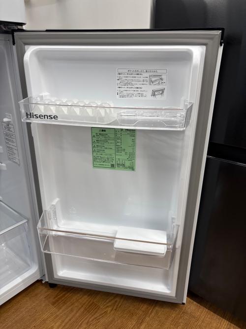 Hisense (ハイセンス) 2ドア冷蔵庫 HR-B12E4W 2024年製 217 124L