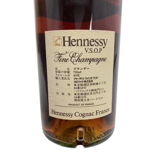 HENNESSY (ヘネシー) FINE CHAMPAGNE コニャック VSOP 700ml