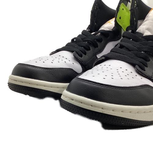 NIKE GOLF (ナイキゴルフ) ゴルフシューズ DQ0660-105 AIR JORDAN 1 HIGH GOLF メンズ SIZE 28.5cm ホワイト×ブラック×イエロー