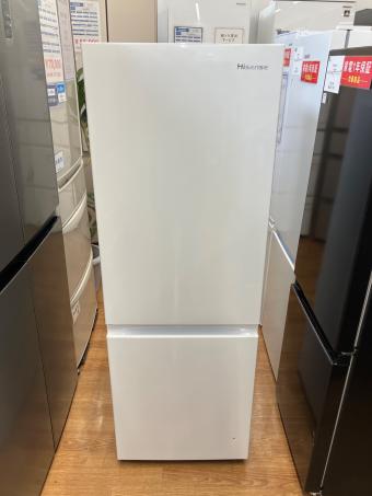 Hisense (ハイセンス) 2ドア冷蔵庫 HR-D1701W 2024年製 175L