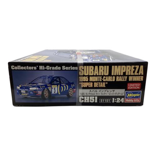 Hasegawa (ハセガワ) モンテカルロ ラリー ウィナー スーパーディテール 1/24 スバル インプレッサ 1995