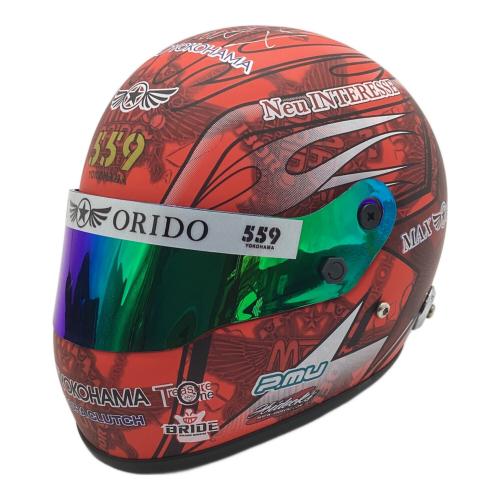 MAX ORIDO（マックス オリド） 1/2スケール ミニヘルメット MAX ORIDO RED EDITION 2025