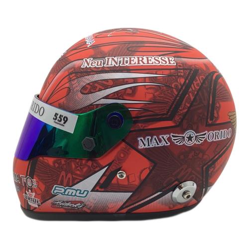 MAX ORIDO（マックス オリド） 1/2スケール ミニヘルメット MAX ORIDO RED EDITION 2025
