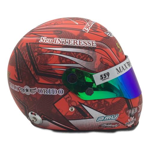 MAX ORIDO（マックス オリド） 1/2スケール ミニヘルメット MAX ORIDO RED EDITION 2025