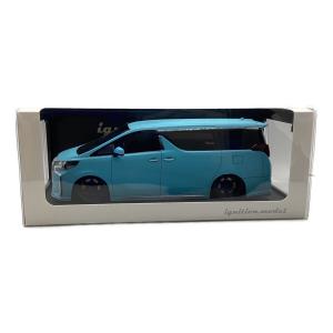ignition model (イグニッションモデル) 1/18スケール トヨタ ALPHARD(H30W) Executive Lounge S Matte Light Blue