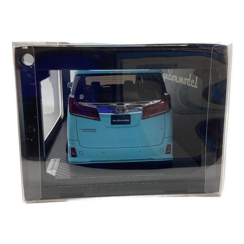 ignition model (イグニッションモデル) 1/18スケール トヨタ ALPHARD(H30W) Executive Lounge S Matte Light Blue
