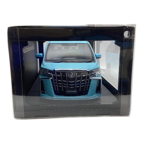 ignition model (イグニッションモデル) 1/18スケール トヨタ ALPHARD(H30W) Executive Lounge S Matte Light Blue