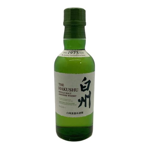 サントリー 白州 シングルモルトウィスキー 180ml　ミニボトル