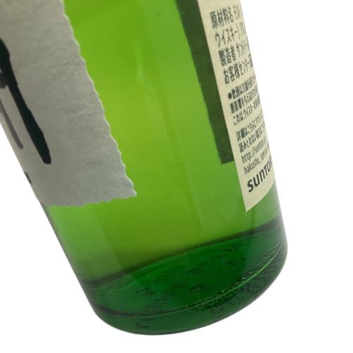 サントリー 白州 シングルモルトウィスキー 180ml　ミニボトル