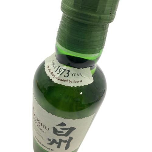 サントリー 白州 シングルモルトウィスキー 180ml　ミニボトル