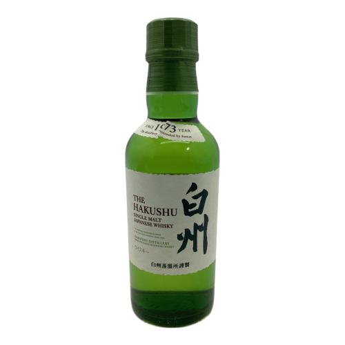 サントリー 白州 シングルモルトウィスキー 180ml　ミニボトル