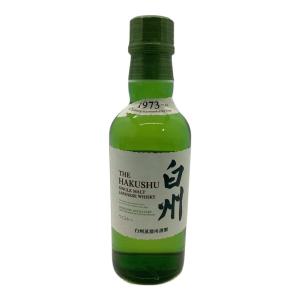 サントリー 白州 シングルモルトウィスキー 180ml　ミニボトル