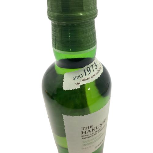 サントリー 白州 シングルモルトウィスキー 180ml　ミニボトル