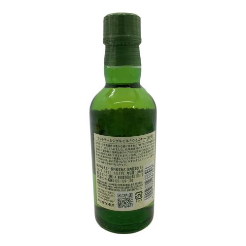サントリー 白州 シングルモルトウィスキー 180ml　ミニボトル
