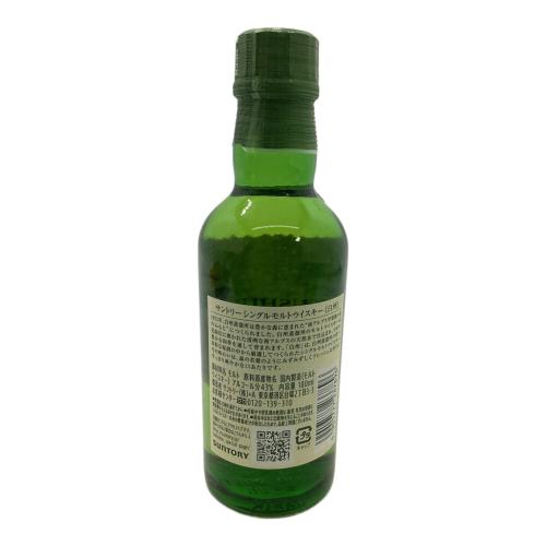 サントリー 白州 シングルモルトウィスキー 180ml　ミニボトル