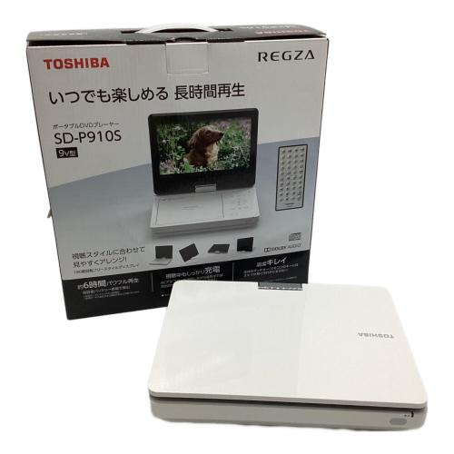 TOSHIBA (トウシバ) ポータブルDVDプレーヤー SD-P910S 2024年製