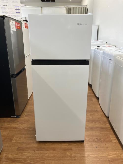 Hisense (ハイセンス) 2ドア冷蔵庫 HR-B12HW 2023年製 124Ｌ