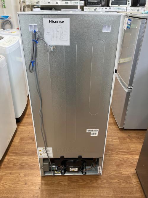 Hisense (ハイセンス) 2ドア冷蔵庫 HR-B12HW 2023年製 124Ｌ