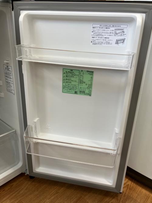 Hisense (ハイセンス) 2ドア冷蔵庫 HR-B12HW 2023年製 124Ｌ