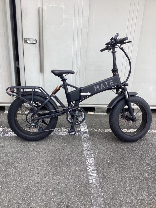 Mate (メタ) 電動アシスト自転車 MATE X 20インチ ブラック