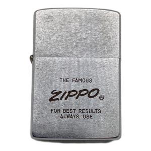 ZIPPO (ジッポ) オイルライター 1983年 ※サビ有/THE FAMOUS ZIPPO FOR BEST RESULTS ALWAYS USE