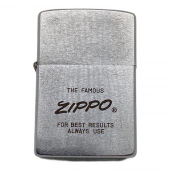 ZIPPO (ジッポ) オイルライター 1983年 ※サビ有/THE FAMOUS ZIPPO FOR BEST RESULTS ALWAYS USE