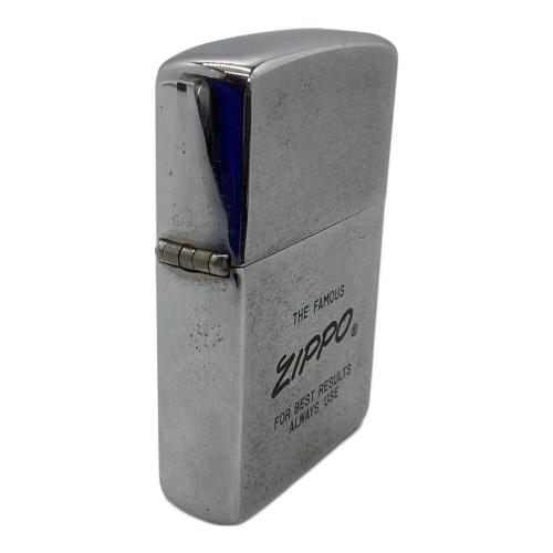 ZIPPO (ジッポ) オイルライター 1983年 ※サビ有/THE FAMOUS ZIPPO FOR BEST RESULTS ALWAYS USE