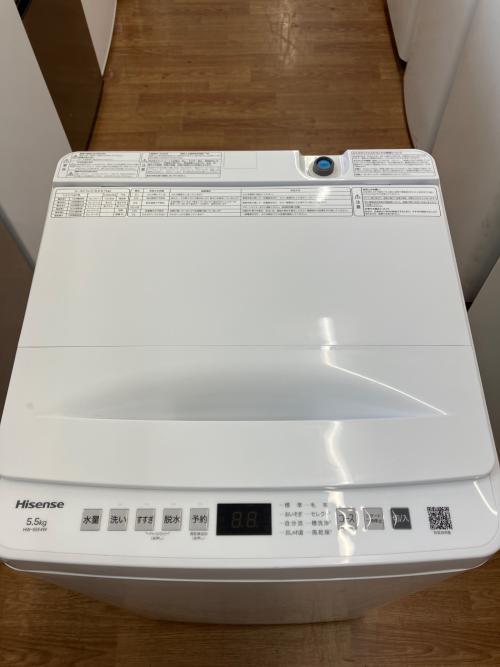 Hisense (ハイセンス) 全自動洗濯機 HW-55E4W 2025年製