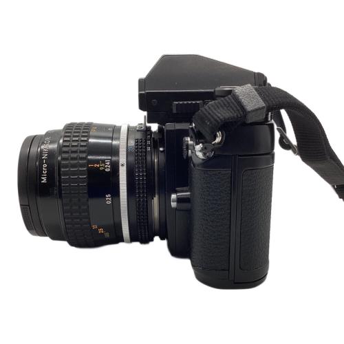Nikon (ニコン) フィルム一眼レフカメラ F3 単焦点マクロレンズ付　動作未確認 ※ジャンク品