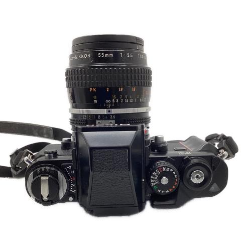 Nikon (ニコン) フィルム一眼レフカメラ F3 単焦点マクロレンズ付　動作未確認 ※ジャンク品