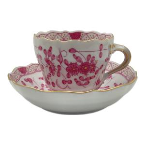 Meissen (マイセン) カップ&ソーサー リッチピンク 343410-570 インドの華