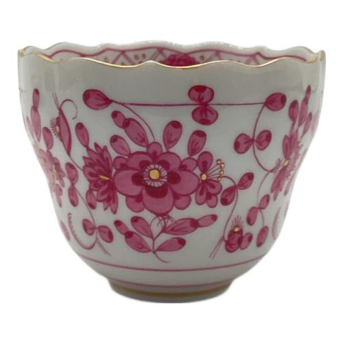 Meissen (マイセン) カップ&ソーサー リッチピンク 343410-570 インドの華